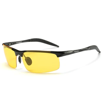 AORON Aluminija Dan Night Vision Moških Polarizirana sončna Očala Očala blagovne Znamke Original Očala Moški Design Luksuzni Vožnje