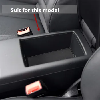 Avto Center Armrest Škatla za Shranjevanje Okvir Kritje Za Audi A3 8V 2013-2019 Vrata Armrest Polje Notranje zadeve Ornamenti