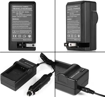 Baterija + Polnilec za Sony HDR-CX240E, HDR-CX240, HDR-CX405, HDR-CX440, HDR-CX470, HDR-GW66,GW66V, HDR-GWP88V Videokamera Handycam