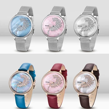 BENYAR Luksuzni Magnet Sponke Quartz Ure Za Ženske Preprosto Rose Zlata Desgin Ustvarjalne Zapestnica Obleko Dame Watch