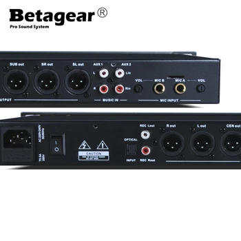 Betagear Strokovno karaoke učinki zvočnik upravljanje procesor AP800 karaoke sistem, glasbeni studio equipo de sonido