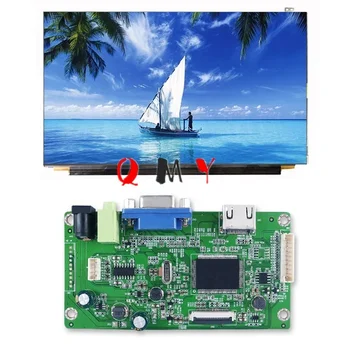 Brezplačna dostava komplet za B125HAN02.0 NV156FHM-N31 G156HAN01.0 NV156FHM-N4J HDMI + VGA LCD LED LVDS EDP 40P Krmilnik Odbor Voznik