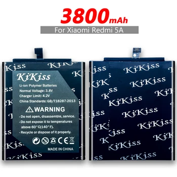 Brezplačno orodje KiKiss Baterije BN30 BN31 BN34 Za Xiaomi Redmi 4A/Redmi 5A/Redmi Opomba 5A/Redmi Opomba 5A Pro Baterije Za Xiao Mi 5X mi5X