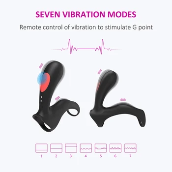 Brezžični Daljinski upravljalnik Vibrator Moški z vibriranjem Penis Prstan Klitoris G spot Stimulator Petelin Obroč Vibrator Spolnih Igrač za Moške, Ženske