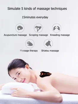 Brezžični DESET Enota Naprave EMS Mišični Stimulator Stroj, Elektronski Impulz Massager s 5 Načini 10 Intenzivnost Vratu Massager