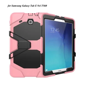 Celotno Zaščitni Oklep Ohišje Za Samsung Galaxy Tab 10.1 T580 /Zavihek E 9.6 T560 Hibridni PC Silikonski Pokrov 20PCS/Veliko