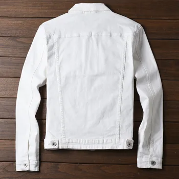 COHO 2020 moške traper suknjič Pomlad moda za mlade Čiste barve in nadgradnjo enega je moralo Jean jakna