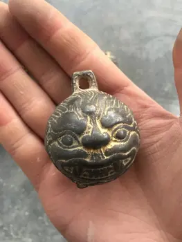 Dinastija Qing tiger glavo baker bell / konj bell, antične zbirke,1pc
