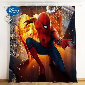 Disney zaveso risani junak spiderman ekspedicijo blackout zavese okno zaslona zavese za dnevno sobo
