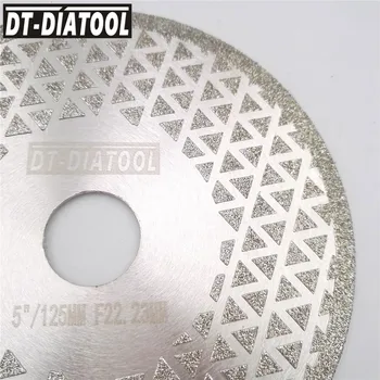 DT-DIATOOL 2pcs Premera 125 MM Electroplated Diamantno Rezalno Ploščo 5