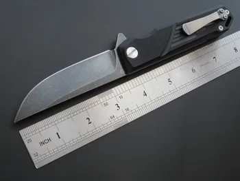 Eafengrow EF72 58-60HRC D2 Rezilo G10 Ročaj Zložljiv nož za Preživetje Taborjenje orodje Lov Žepni Nož taktično eos prostem orodje