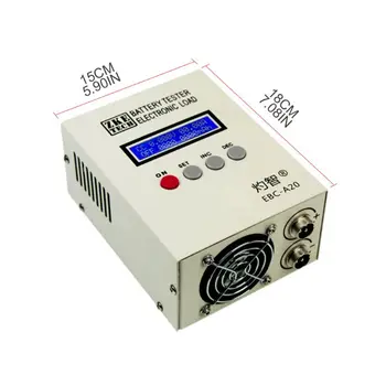 EBC-A20 Baterije Tester 5A Polnjenje 20A Razrešnice Podporo PC Programske opreme za Nadzor