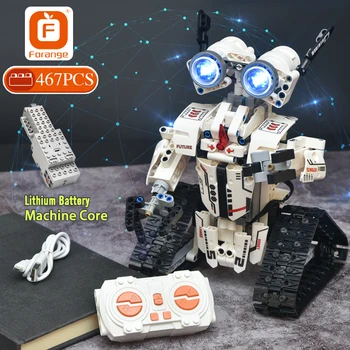 Forange Tehnične RC Robot Izumitelj Gradnike, Avtor Programskega Daljinski Nadzor Inteligentnih Avto Opeke Igrače Za Otroke