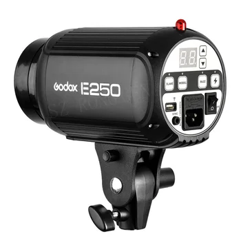 Godox E250 Fotografija Studio Strobe Fotografija Bliskavico z brezžičnim nadzorom 250W Studio Svetlobe vrata Za ustrelil majhni izdelki