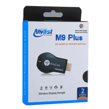 Hessy AnyCast M9 Plus WiFi Brezžični Zaslon Ključ Sprejemnik HDMI, Airplay TV Palico z Google Doma Chrome Sporazuma za Netflix