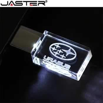 JASTER sabaru crystal + kovinski USB flash drive pendrive 4GB 8GB 16GB 32GB 64GB 128GB Zunanji pomnilnik memory stick u disk