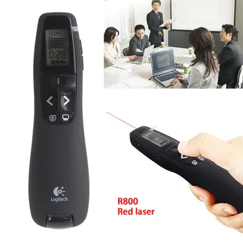 JSHFEI USB, laserski kazalnik USB 2,4 Ghz PPT Daljinski upravljalnik za Powerpoint Predstavitev R800 Rdeče Wireless Presenter učitelj uporabnik