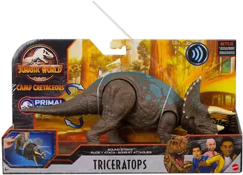Jurassic Svetu Zvoka Stavke Cryolophodaurus Enmontosaurus Pteranodon Dinozaver Triceratops Akcijska Figura, Igrače za Otroke