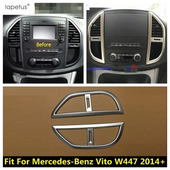 Lapetus Primerna Oprema Za Mercedes-Benz Vito W447 - 2019 Sredini Nadzor Klimatske Naprave Plošča Modeliranje Zajema Komplet Trim