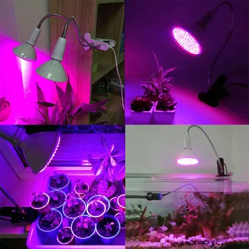 LED Grow Light celotnega Spektra Notranji vrt AC110-220V diy Rastlin Posnetek Ffs Raste Svetilke za Rastlinsko Cvet Sadike Razsvetljavo