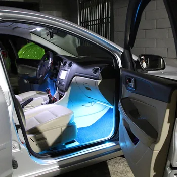 LED Trak RGB Daljinski upravljalnik Avto Dekorativni Vzdušje Lučka Za Toyota Corolla Avensis Yaris Rav4 Auris Hilux Prius Camry Celica