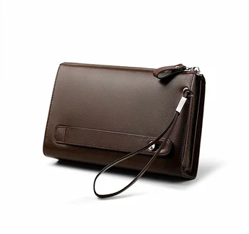 Luksuzne blagovne znamke moške denarnice high-end poslovnih usnjeno torbico, modni eno zadrgo večnamenski prostor sklopka pl197