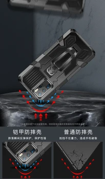 Luksuzni Oklep Magnetni Primeru Za Huawei Y5 Y6S Y6 Pro Y7 Y9 Y9S Prime 2019 Mate 30 Pro P40 Lite E Shockproof Stojalo Pokrov ležišča