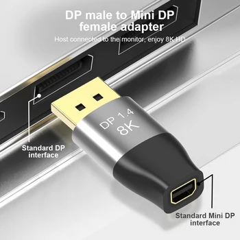 Mini DisplayPort, da DisplayPort Kabel, Mini DP v DP Kabel z Dvojno Mini DisplayPort in Standardni Priključki DisplayPort