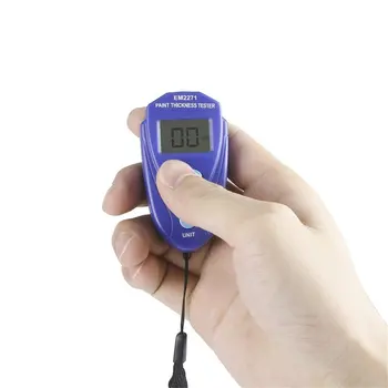 Mini merilnik debeline Premaza Digitalno Slikarstvo Debeline Meter LCD Avtomobilske Podatkov Držite Avto Debelino Prevleke Tester EM2271