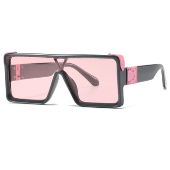 Moda Enem kosu Objektiv sončna Očala Ženske blagovne Znamke Oblikovalec Steampunk sončna Očala Moških Retro Punk Očala Oculos De Sol UV400 H185