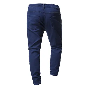 Moda za Moške Jeans Hlače Priložnostne Harajuku Osebnost Tiskanje Slim Fit Denim Jeans Hlače moški oblačila мужские джинсы#40