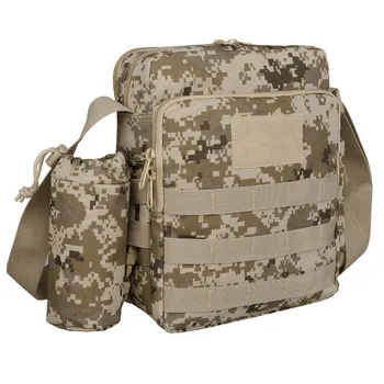 Moške Vojaške Nylon Torba Nastavljiva Trak Večnamensko Messenger Bag Trdna Prikrivanje Crossbody Steklenico Torbe, Aktovke