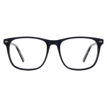 Moški Ženske Acetat Očala Okvir Recept Očala Kvadratnih Očala S Spomladanski Tečaji Za Leče Kratkovidnost Postopno