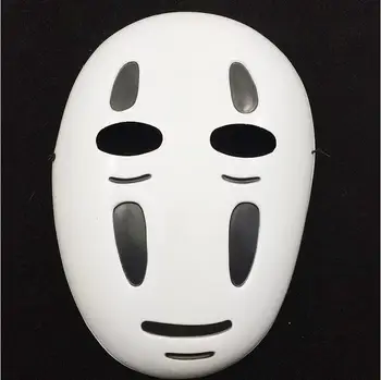 Ni Obraz Človeka, Živahen Stran Cosplay Kostum z Masko, rokavice za Halloween Kostum Anime Hayao Miyazaki Brezosebna Plašč