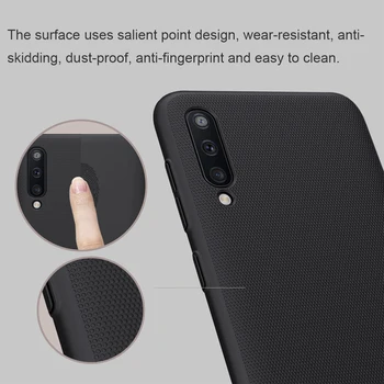 Nillkin Za Samsung Galaxy A50 Primeru Težko Motnega, Zaščitna PC Shield za Samsung Galaxy A50 Zadnji Pokrov w/ Darilni Nosilec za Telefon