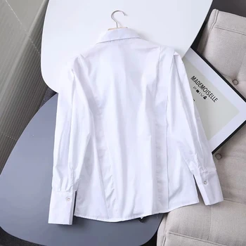 Northflow 2020 blusas bluzo trdna poplin MD majica mujer de moda kimono kaskadne bluze plus velikost womens vrhovi