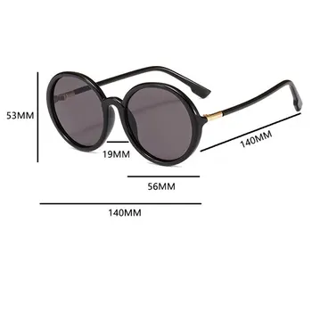 Nov Krog sončna očala ženski luksuzne blagovne znamke oblikovalec 2020 ženske letnik odtenki modni slog očala UV400 sončna očala