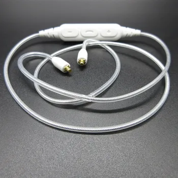 Nov Prihod Posodah bakrene žice Zamenjava Brezžične Bluetooth 4.1 Kabel MMCX upgrad kabel Za Shure SE215/315/535/846/UE900