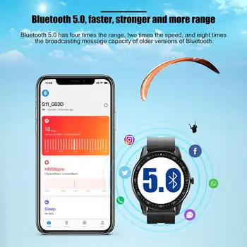 Novo KOSPET ČAROBNO 2S Pametno Gledati Moške 3ATM Nepremočljiva Bluetooth 5.0 Fitnes Tracker Ura Ženske Za Xiaomi Android, IOS