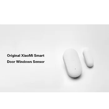 Original Inteligentni Mini Mijia Xiaomi MI Vrata, Okna Senzor za Xiaomi Suite Napravi Pametnega Doma Kompleti Daljinski Alarm Sistem