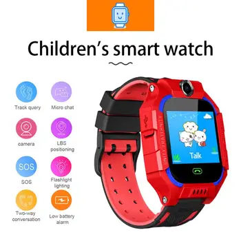 Pametno Gledati Večfunkcijsko Za Otroke Digitalno Ročno Uro Baby Watch Telefon Anti-Izgubil Dotik Zaslon Tracker Smart Dodatki