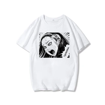Pomlad in poletje priložnostne elementov risanke vortex tisk svoboden ins Harajuku ulica nov svež ženski fan joker simbol T-shirt