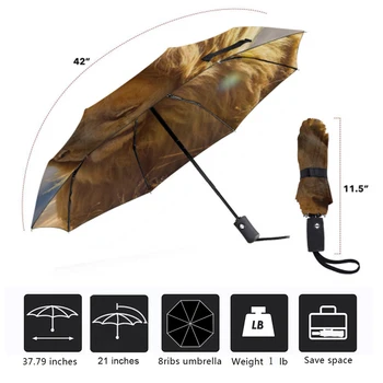Prenosni Parapluie Auto Dežnik Ženski Moški 8 Kosti Tri-krat Paraguas Aluminij Zlitine Dežniki Edinstveno Suncobran Dežnik Dež Orodja