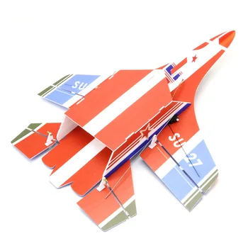Rc Fiksno Krilo Model Mini Su27 RC Letalo Z Oddajnik s Sprejemnikom in Struktura Deli Za DIY RC Letal