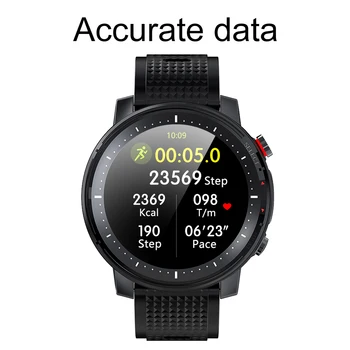 Reloj Inteligente Pametno Gledati Moške Android 2020 Smartwatch Ip68 Vodotesen 360*360 HD Smart Pazi Za Android Telefon Iphone IOS