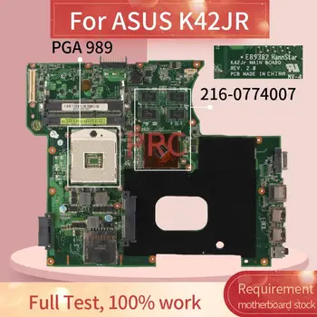 REV:2.0 Za ASUS K42JR Zvezek Mainboard HM55 216-0774007 DDR3 Prenosni računalnik z Matično ploščo