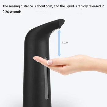 Samodejno Milo Razpršilnik Črpalka Vidni Smart Sensor Tekočine Milo Razpršilnik Touchless Umivanje rok za Kuhinjo Kopalnica