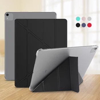 Smart Ohišje Za iPad Pro za 12,9 palčni 2020 Kritje, GOLP Magnetni PU Usnje + Trdi PC Nazaj Flip cover za iPad Pro za 12,9 2018 primeru