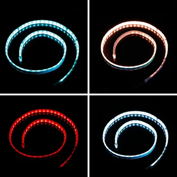 SNCN Trunk Trakovi Luči LED Avto Dinamično Darkice Rep Luči Za Kia Rio Picanto Cerato Ceed Optima Stonic Dušo Niro Sportage