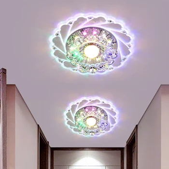 Sodobna Crystal LED Stropna Luč Stalnica Lučka Domači Dnevni Sobi Razsvetljavo Dekor lamparas de techo colgante moderna Plafonnier